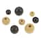 6 Pack: White & Brown Wood Mix Craft Beads by Bead Landing™